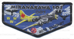 Patch Scan of Mikanakawa 101 2016 Banquet- consecutively numbered
