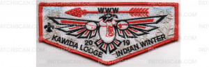 Patch Scan of Indian Winter Flap 2019 (PO 88437)