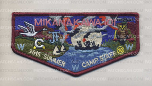 Patch Scan of 2015 Summer Camp Staff -MIKANAKAWA 101- NOAC 
