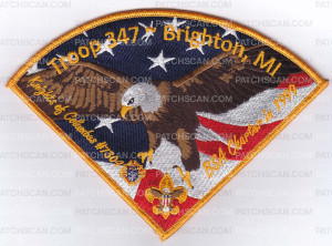 Patch Scan of X167452A Troop 347