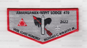 Patch Scan of 2022 Vigil Class Honoree OA Flap