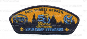 Patch Scan of Erie Shores Council - 2018 Camp Stewards CSP