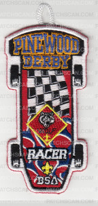 Patch Scan of Wolf Racer Patch