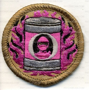 Patch Scan of  Duct Tape - Ninja Patrol Patch