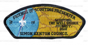 Patch Scan of Simon Kenton Council - Friends of Scouting Presenter