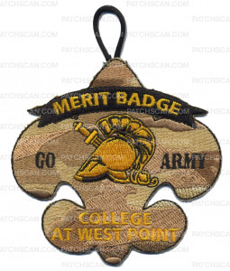 Patch Scan of Merit Badge- College at West Point