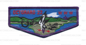 Patch Scan of Octoraro 22 Flap V (Purple)