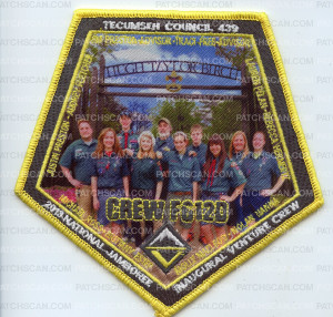 Patch Scan of TB 213078 Tecumseh Jambo Venture Backpatch 2013