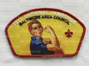 Patch Scan of Rosie The Riveter 