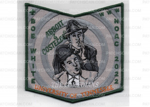 Patch Scan of NOAC 2022 Pocket Patch - Abbot & Costello (PO 89972)