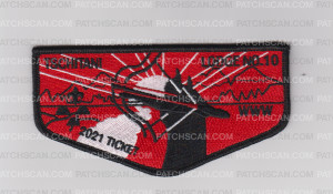 Patch Scan of Tschitani Ticket Flap 2021