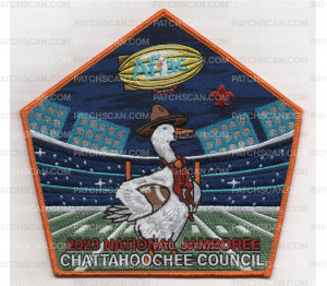 Patch Scan of 2023 National Jamboree Center Piece (PO 101197)