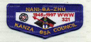 Patch Scan of Nani-Ba-Zhu 1945-1997 Flap