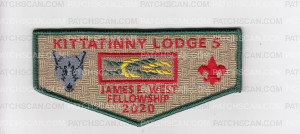 Patch Scan of Kittatinny Lodge 5 James E West Fellowship 2020