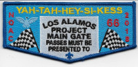 Yah-Tah-Hey-Si-Kess Los Alamos - pocket flap Great Southwest Council #412