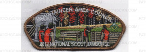 Patch Scan of Mountaineer Area Counci NSJ CSP Range gold