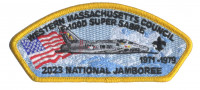 2023 NSJ Western Mass F-100 Super Sabre (Yellow)  Western Massachusetts Council #234