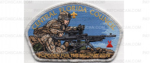 Patch Scan of Popcorn for the Military CSP 2019 Army Silver (PO 88842)