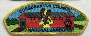 Patch Scan of 2017 National Jamboree JSP Susquehanna Council 