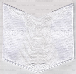 Patch Scan of Tschipey Achtu NOAC 2018 - White Pocket Patch
