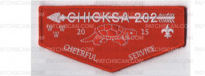 Patch Scan of Chicksa Cheerful Service flap