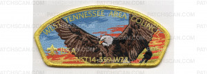 Patch Scan of Wood Badge CSP Eagle (PO 100217)