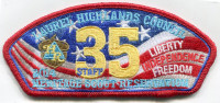 34222 - Heritage Scout Reservation Council Shoulder Patch Laurel Highlands Cncl #527