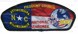 Patch Scan of Piedmont Council - 2017 National Jamboree