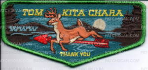 Patch Scan of Samoset Council WWW Tom Kita Chara Thank You 2018