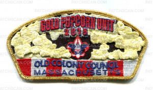 Patch Scan of Gold Popcorn Unit 2015 CSP 