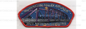 Patch Scan of 2023 National Jamboree CSP Kokosing Trail Gap (PO 100807)