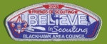 I Believe in Scouting-2023-CSP-(Blue) Blackhawk Area Council #660