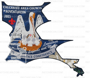 Patch Scan of Calcasieu Area Council- NSJ 2023- Center Piece