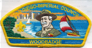 Patch Scan of San Diego-Imperial Council Woodbadge CSP