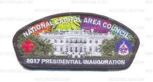 Patch Scan of National Capital Area Council 2017 Presidential Inauguration CSP