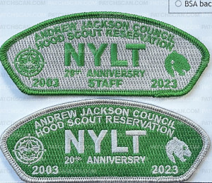 Patch Scan of 454867- NYLT 20th Anniversary 