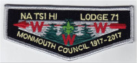 Natsi Hi Lodge 71 Monmouth Councl 1917-2017 Monmouth Council #347