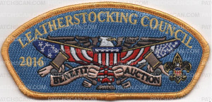 Patch Scan of LEATHERSTOCKING BENEFIT AUCTION