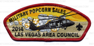 Patch Scan of Military Popcorn Patch