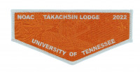 Takachsin Lodge NOAC 2022 Flap (Telescope) Orange Sagamore Council #162