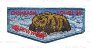 Patch Scan of Chumash Lodge 90 WWW Flap