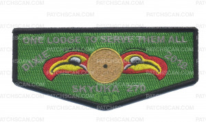 Patch Scan of One Lodge to Serve Them All Dixie 2018 Flap