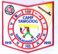 CAMP YAWGOOG NARRAGANSETT POCKET SHIELD Narragansett Council #546