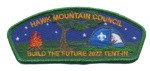 Tent In 2022 CSP (Green Metallic) Hawk Mountain Council #528