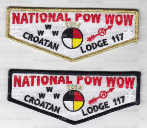Patch Scan of Croatan 117 National 2014 Pow Wow