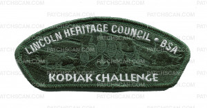 Patch Scan of Lincoln Heritage Council Kodiak Challenge (Ghosted)