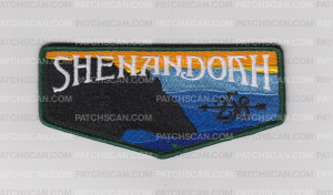 Patch Scan of Shenandoah Bear Flap