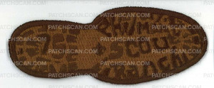 Patch Scan of X165783A Philmont Scout Ranch 75 (boot print) 
