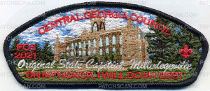 Patch Scan of On My Honor, I Will Do My Best FOS 2021 Central GA Council