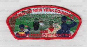 Patch Scan of GNYC Family Friends of Scouting 